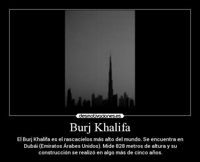 Burj Khalifa -