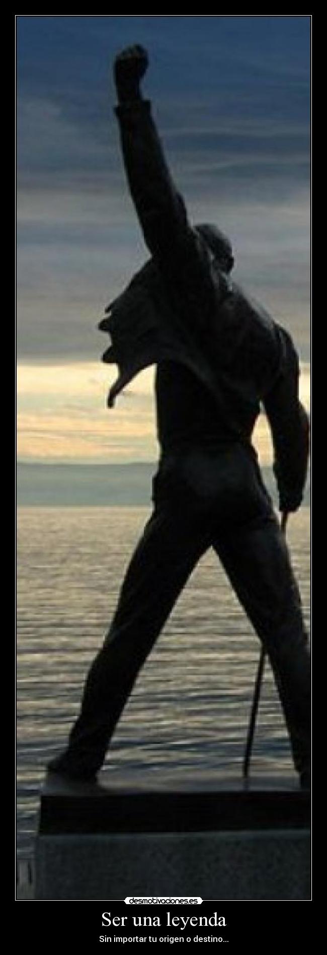 Ser una leyenda - Sin importar tu origen o destino...
