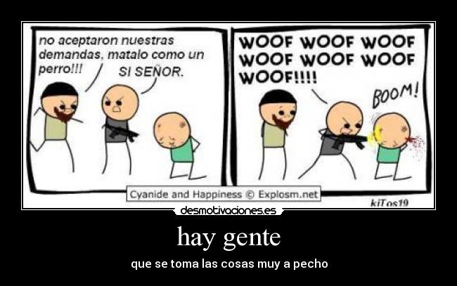 hay gente -