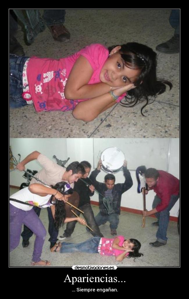 carteles apariencias desmotivaciones