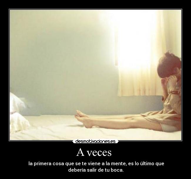 A veces -