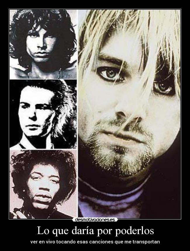 Lo que daría por poderlos -