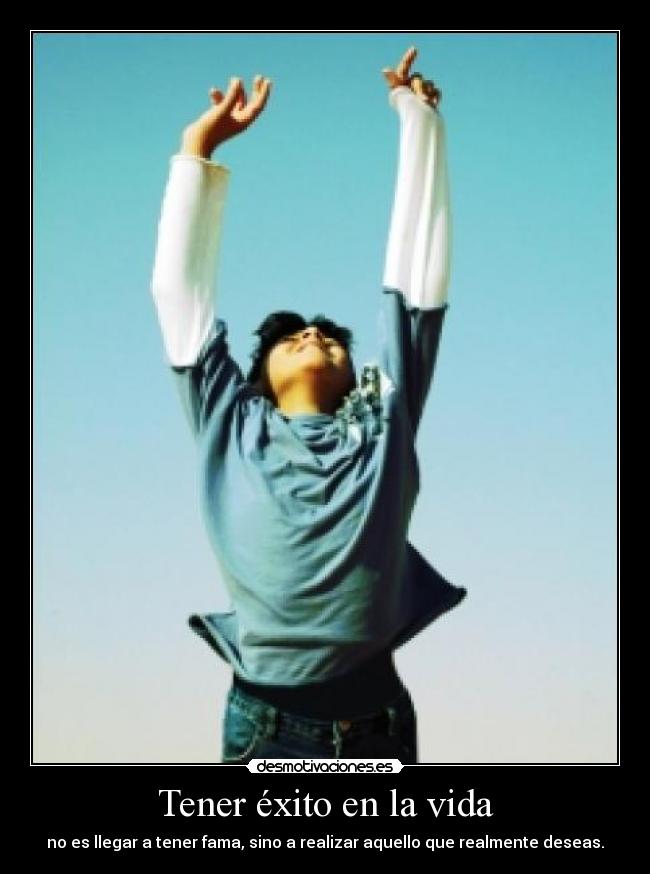 Tener éxito en la vida - 