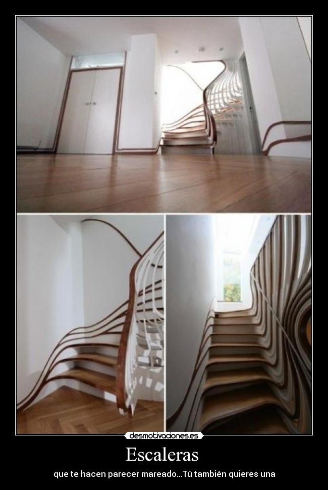 Escaleras - que te hacen parecer mareado...Tú también quieres una