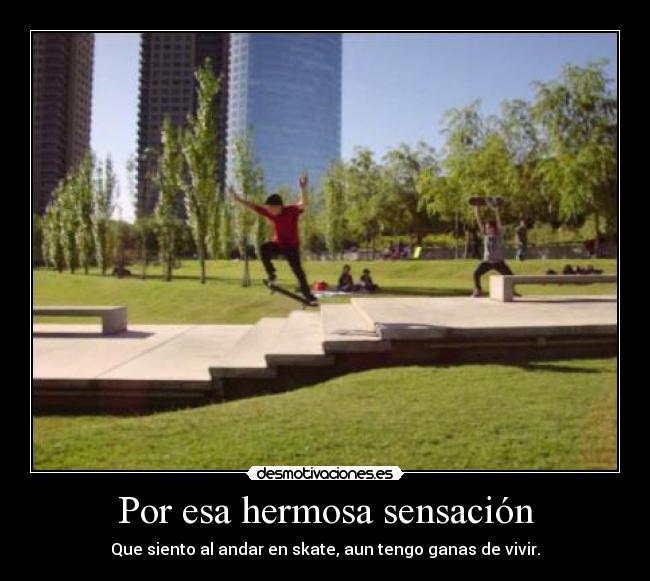 Por esa hermosa sensación - 