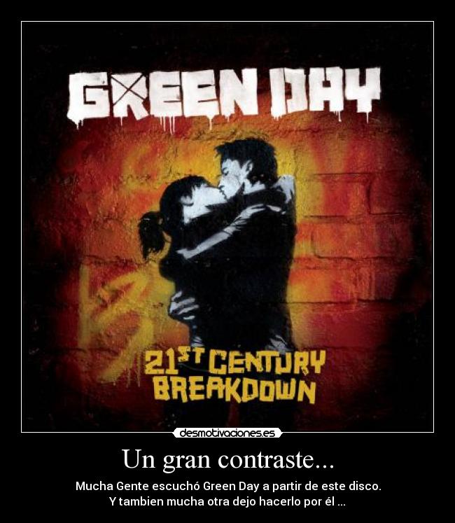 carteles green day musica tiempo desmotivaciones