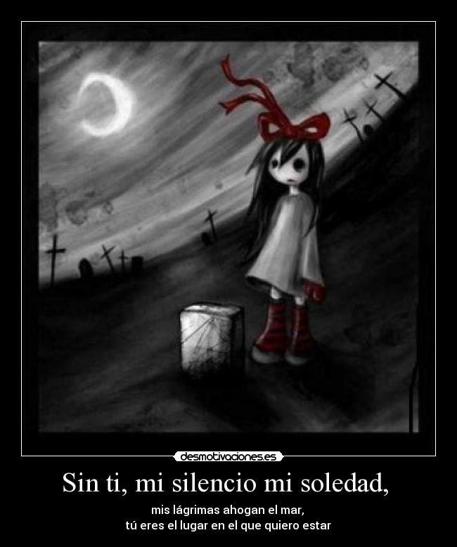 carteles silencio soledad sin desmotivaciones