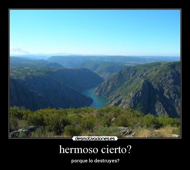 hermoso cierto? - 