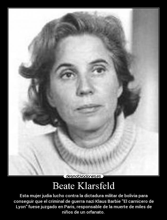 Beate Klarsfeld -