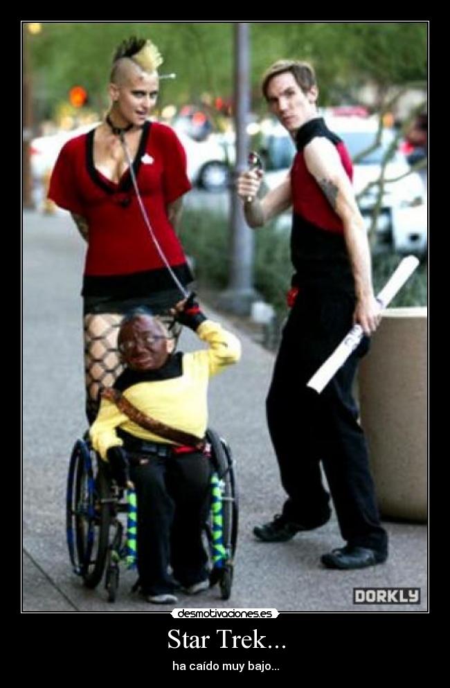 Star Trek... - ha caído muy bajo...