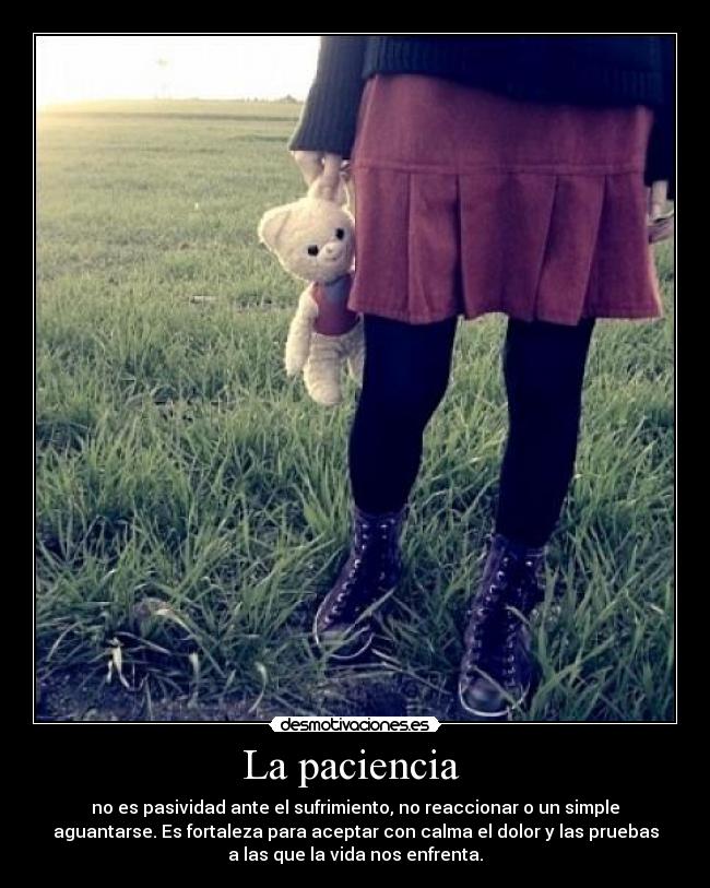 La paciencia  - 