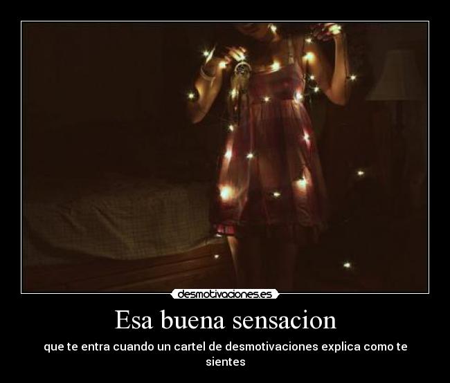 Esa buena sensacion - 