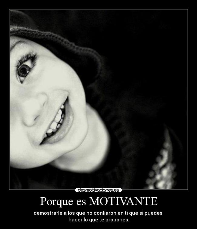 Porque es MOTIVANTE - 