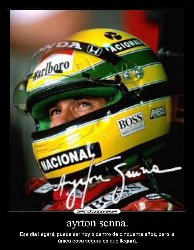ayrton senna. -