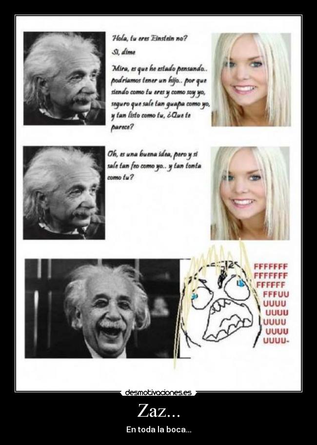 Zaz... - En toda la boca...