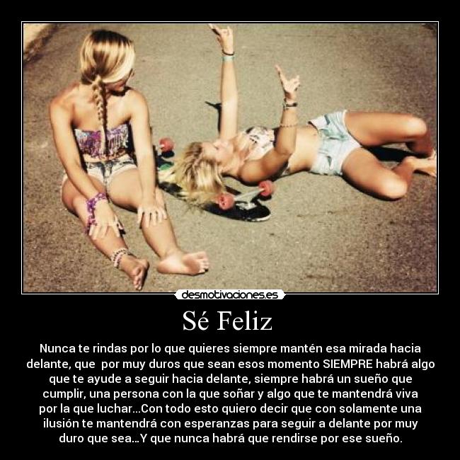 Sé Feliz  - 