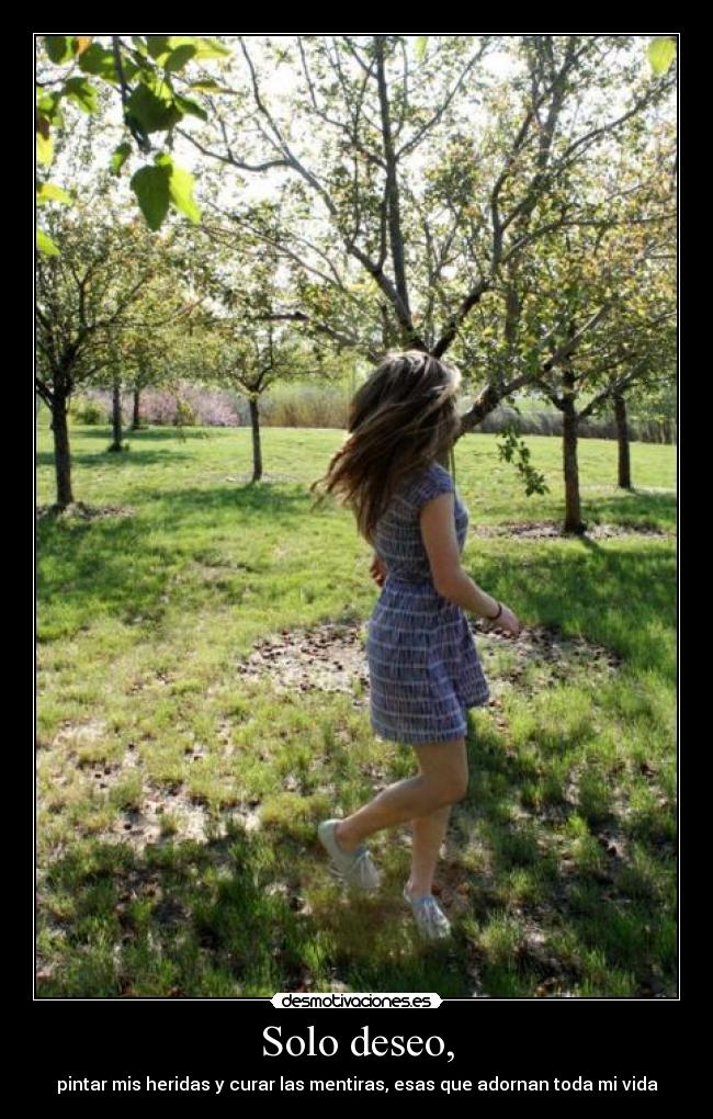 Solo deseo, - 