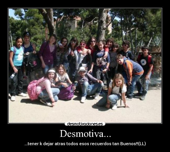 Desmotiva... -