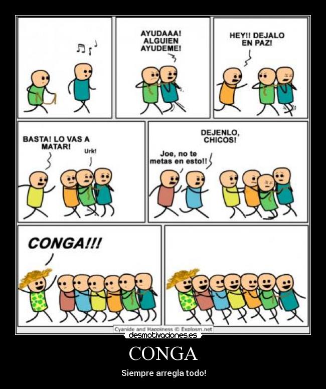 CONGA - Siempre arregla todo!