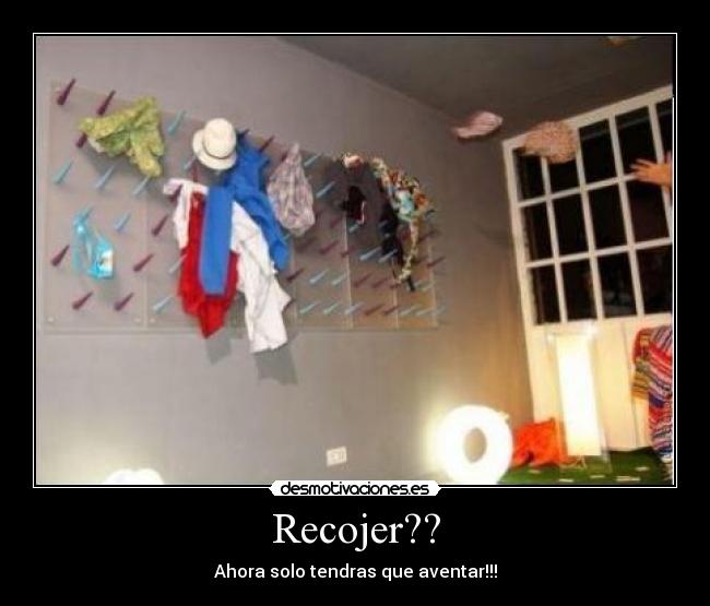 Recojer?? - Ahora solo tendras que aventar!!!