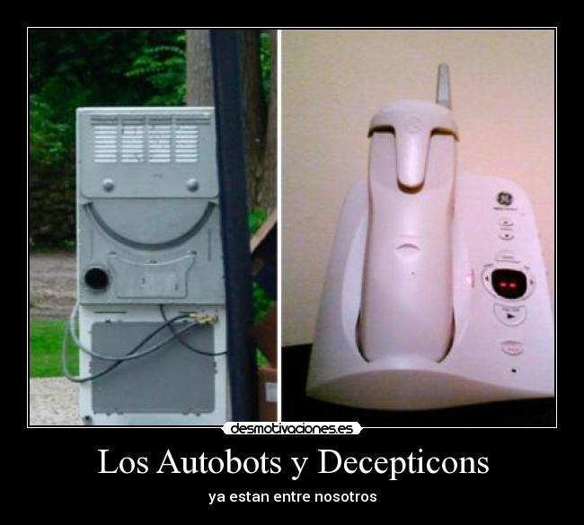 Los Autobots y Decepticons - 