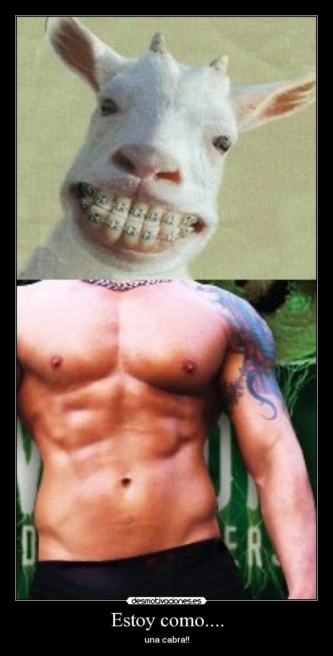 carteles cabra desmotivaciones