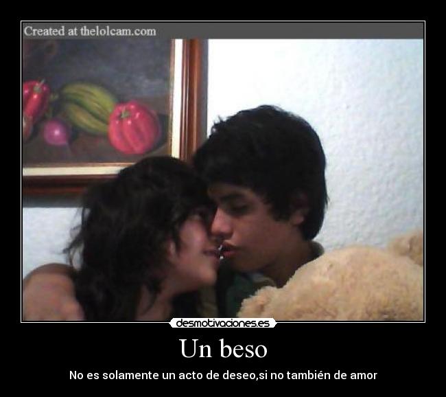 Un beso -