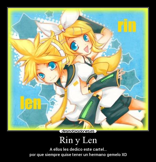 Rin y Len -