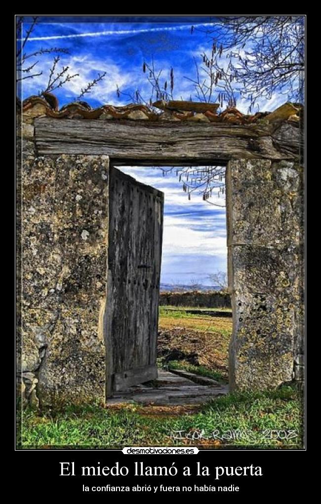 El miedo llamó a la puerta - 