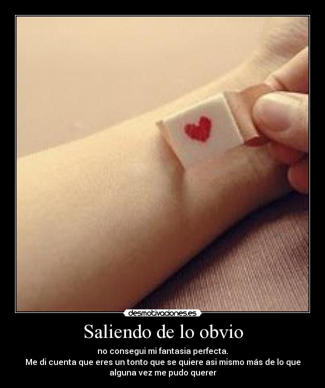 Saliendo de lo obvio -