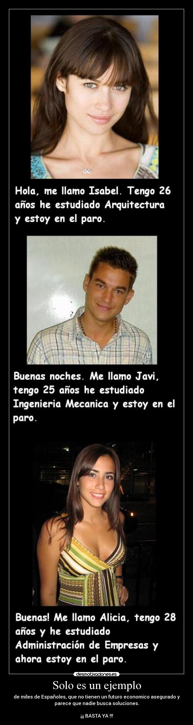 Solo es un ejemplo - 