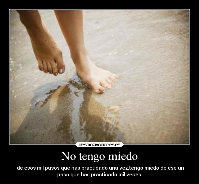 No tengo miedo - 