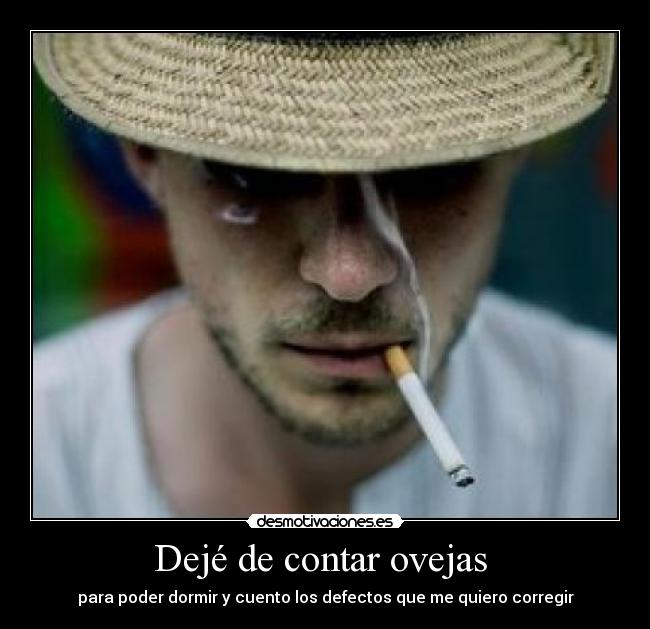 Dejé de contar ovejas  - 