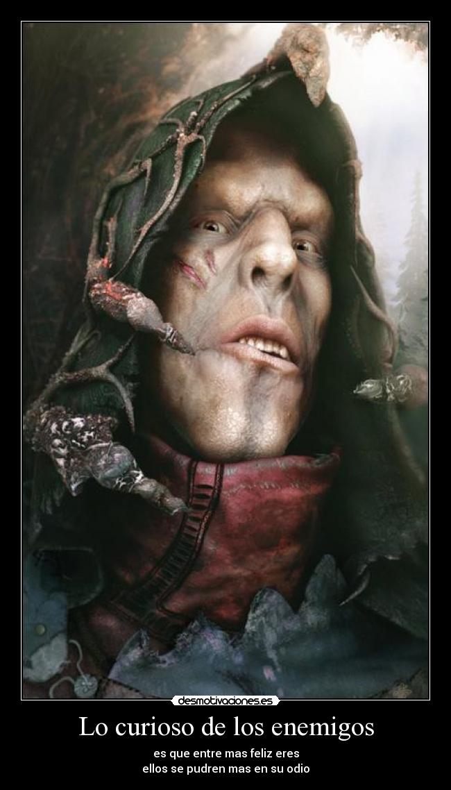 Lo curioso de los enemigos - 