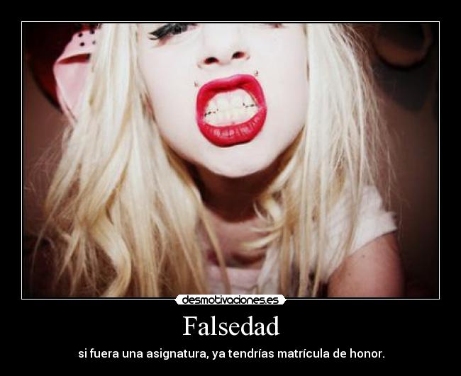 Falsedad -