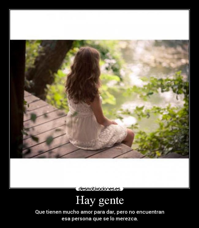 Hay gente -