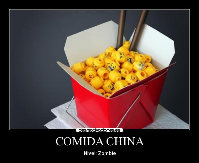 COMIDA CHINA - Nivel: Zombie