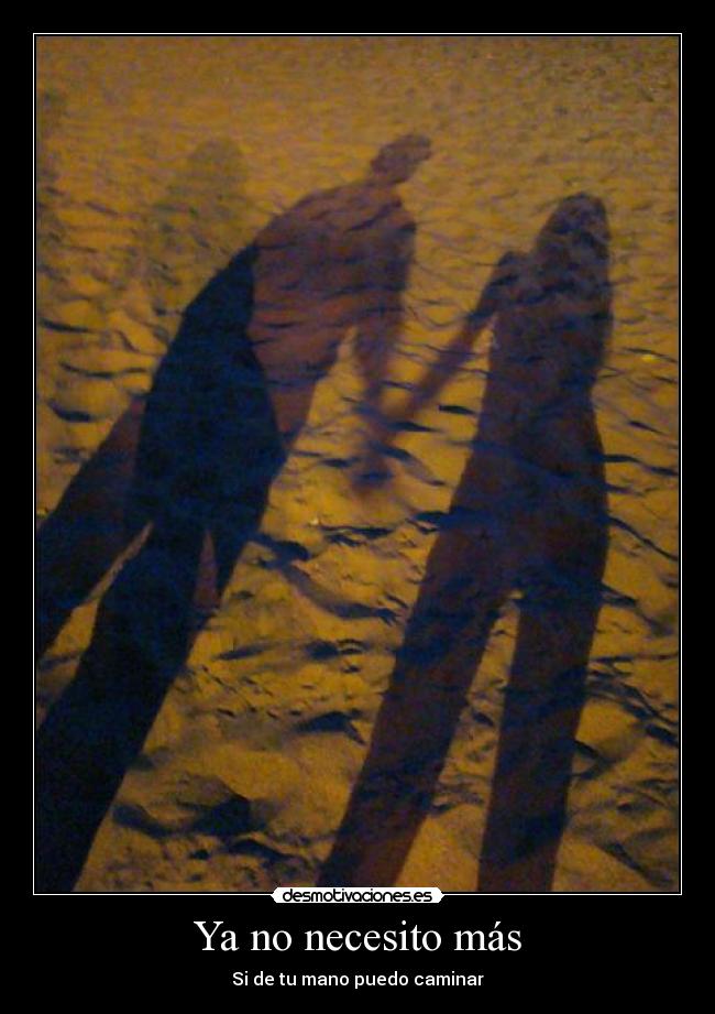 carteles mano caminar necesito desmotivaciones