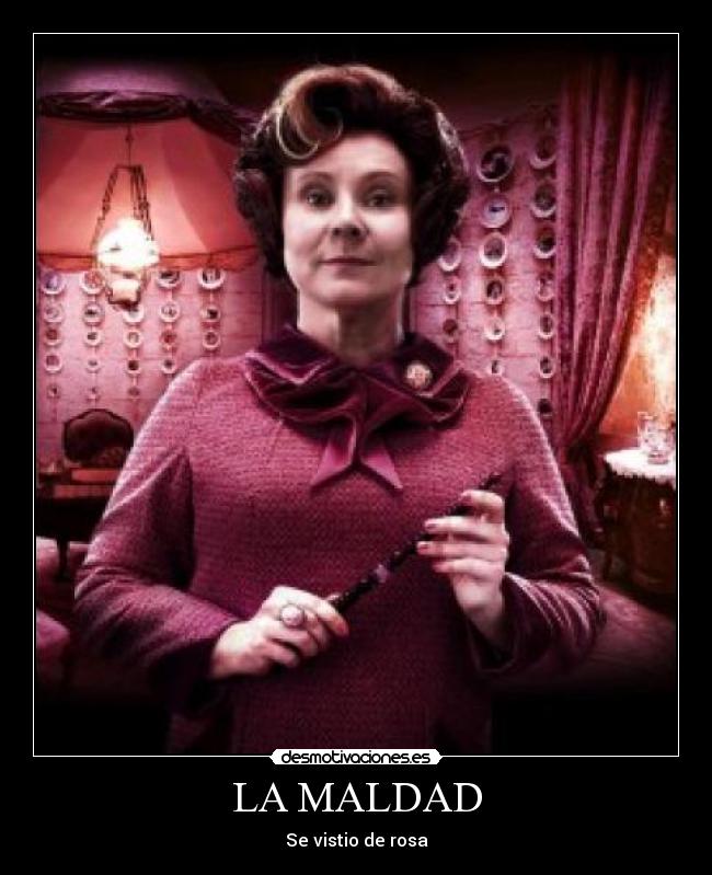 LA MALDAD - Se vistio de rosa