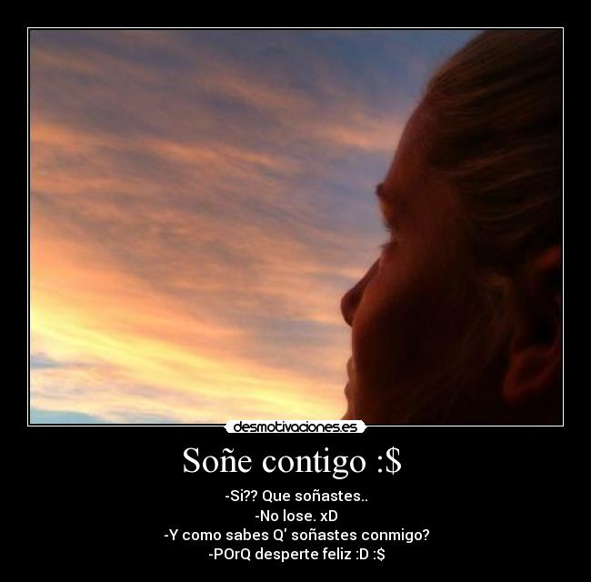 Soñe contigo :$  - 