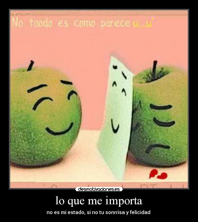 lo que me importa - 
