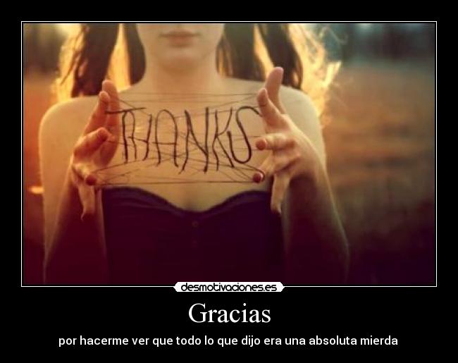 Gracias -
