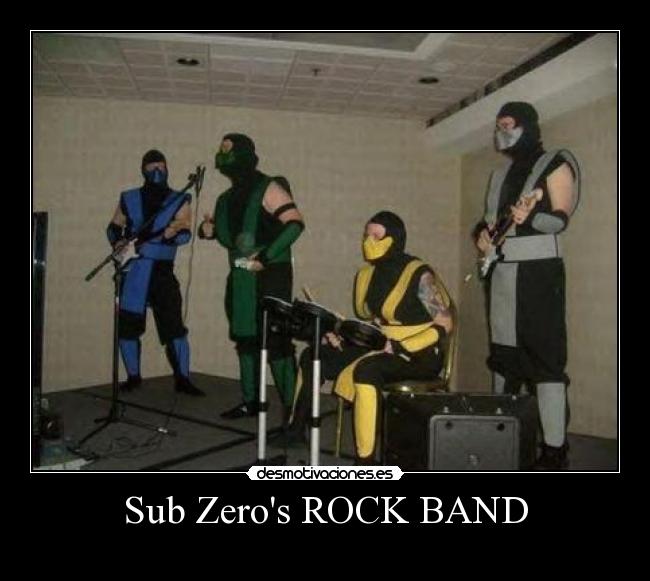 Sub Zeros ROCK BAND -