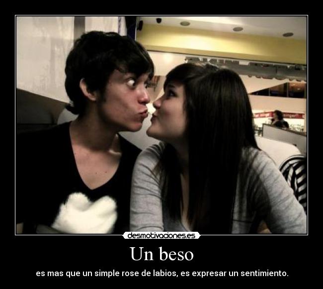 Un beso -