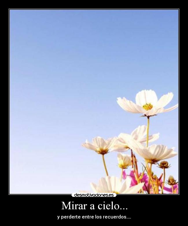 Mirar a cielo... - 