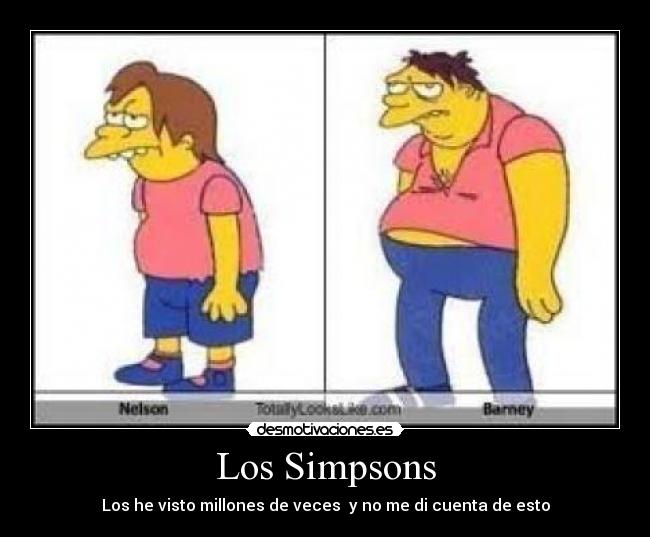 Los Simpsons - Los he visto millones de veces  y no me di cuenta de esto