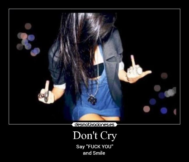Dont Cry -