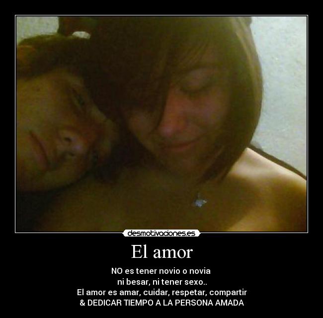 El amor -