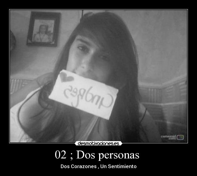 02 ; Dos personas -