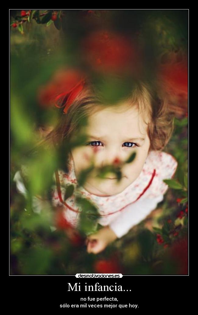 carteles infancia infancia desmotivaciones